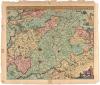 historische Rheinlaufkarte